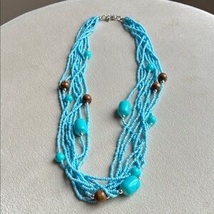 Turquoise Beaded Necklace